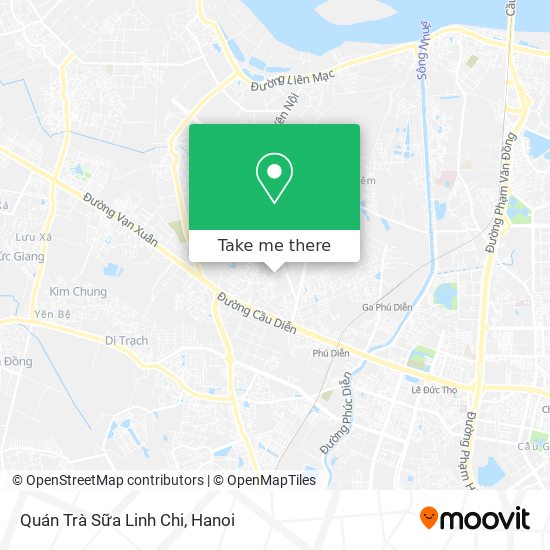 Quán Trà Sữa Linh Chi map