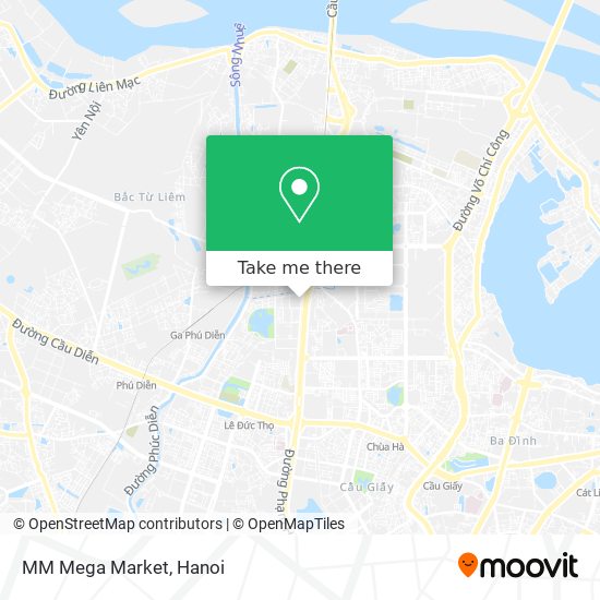 MM Mega Market map