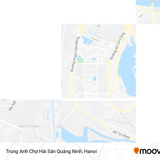 Trung Anh Chợ Hải Sản Quảng Ninh map