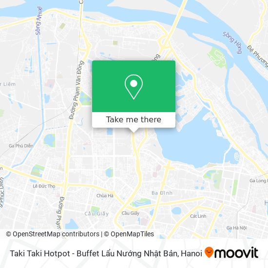 Taki Taki Hotpot - Buffet Lẩu Nướng Nhật Bản map