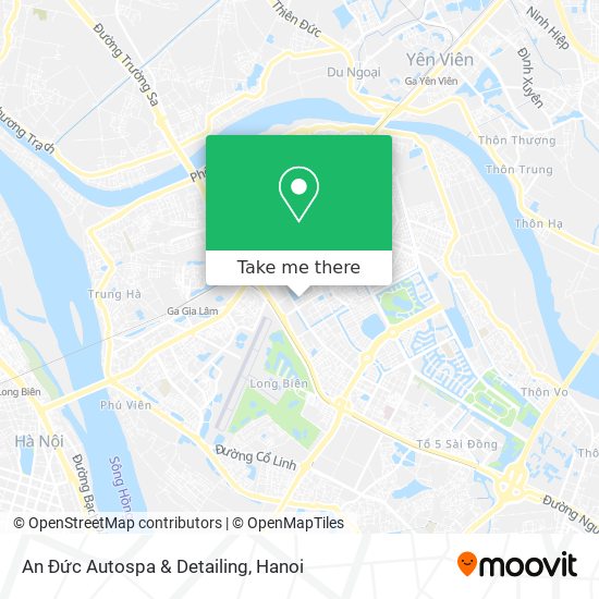 An Đức Autospa & Detailing map