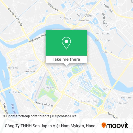 Công Ty TNHH Sơn Japan Việt Nam Mykyto map