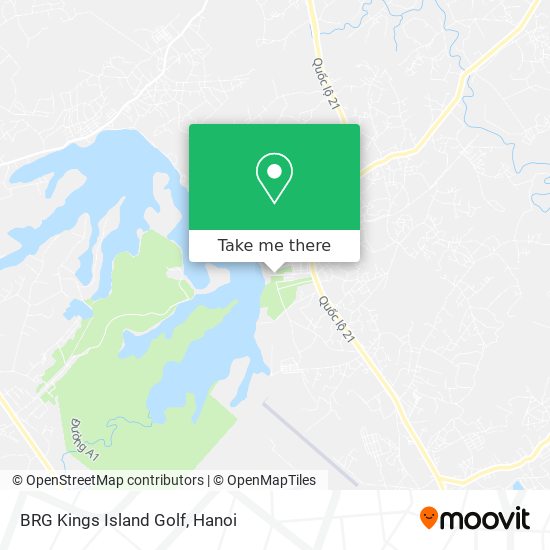 BRG Kings Island Golf map