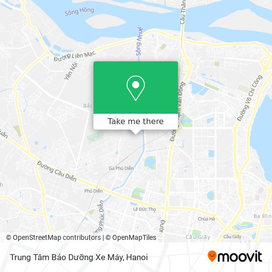 Trung Tâm Bảo Dưỡng Xe Máy map