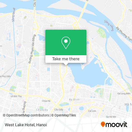 West Lake Hotel map