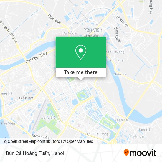 Bún Cá Hoàng Tuấn map