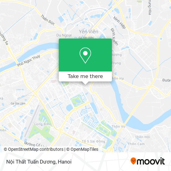 Nội Thất Tuấn Dương map