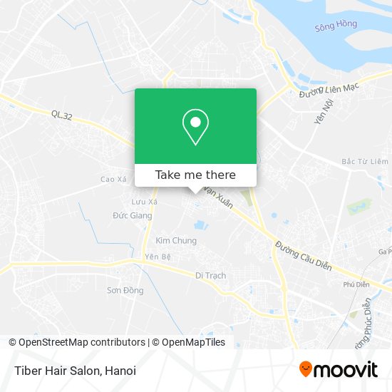Tiber Hair Salon map