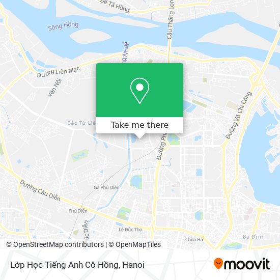 Lớp Học Tiếng Anh Cô Hồng map