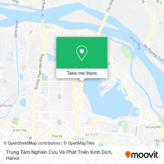 Trung Tâm Nghiên Cứu Và Phát Triển Kinh Dịch map