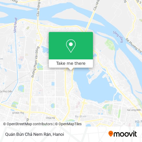 Quán Bún Chả Nem Rán map