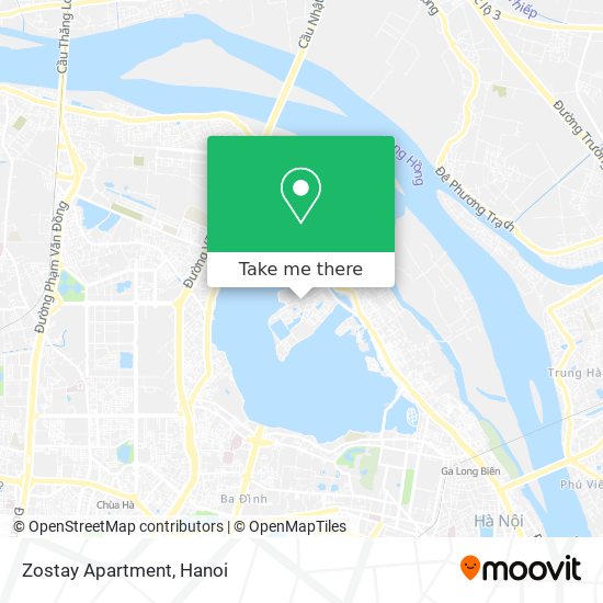 Zostay Apartment map