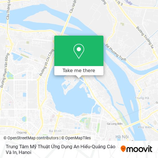 Trung Tâm Mỹ Thuật Ứng Dụng An Hiếu-Quảng Cáo Và In map