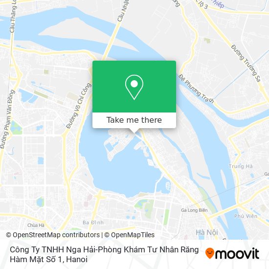 Công Ty TNHH Nga Hải-Phòng Khám Tư Nhân Răng Hàm Mặt Số 1 map