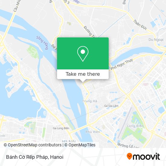 Bánh Cờ Rếp Pháp map