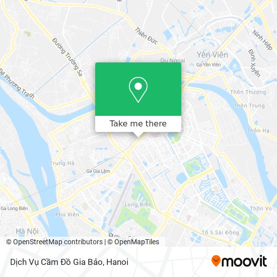 Dịch Vụ Cầm Đồ Gia Bảo map