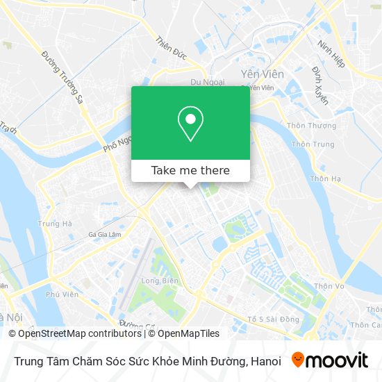 Trung Tâm Chăm Sóc Sức Khỏe Minh Đường map