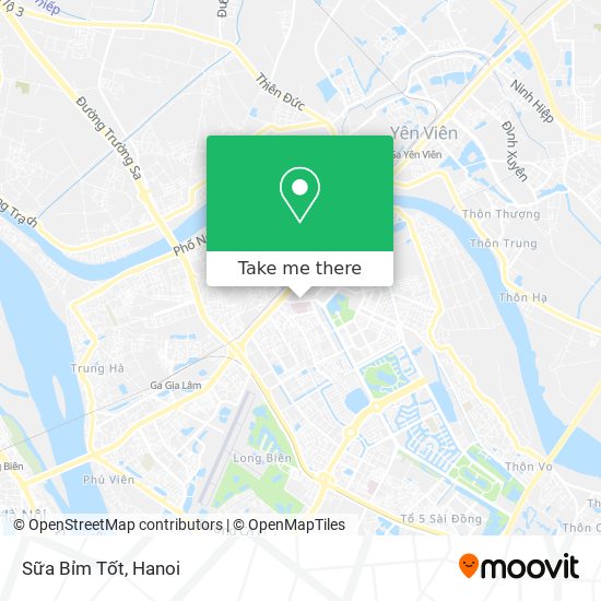 Sữa Bỉm Tốt map