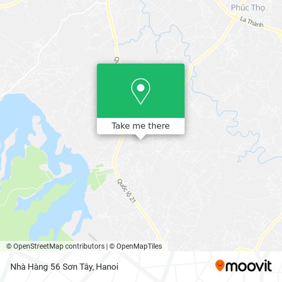 Nhà Hàng 56 Sơn Tây map