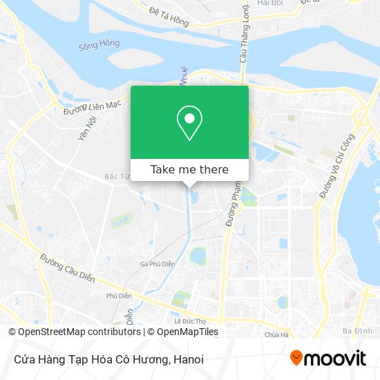 Cửa Hàng Tạp Hóa Cô Hương map