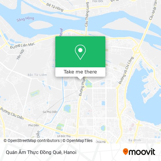 Quán Ẩm Thực Đồng Quê map