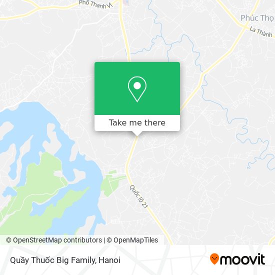 Quầy Thuốc Big Family map
