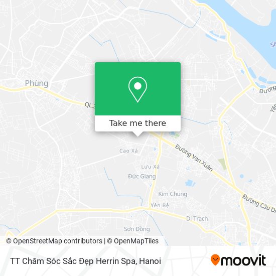 TT Chăm Sóc Sắc Đẹp Herrin Spa map