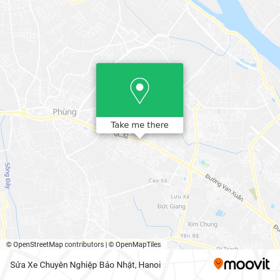 Sửa Xe Chuyên Nghiệp Bảo Nhật map