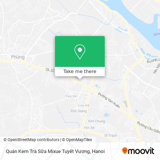 How to get to Quán Kem Trà Sữa Mixue Tuyết Vương in Tân Lập by Bus?