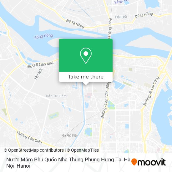 Nước Mắm Phú Quốc Nhà Thùng Phụng Hưng Tại Hà Nội map