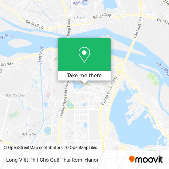 Long Việt Thịt Chó Quê Thui Rơm map