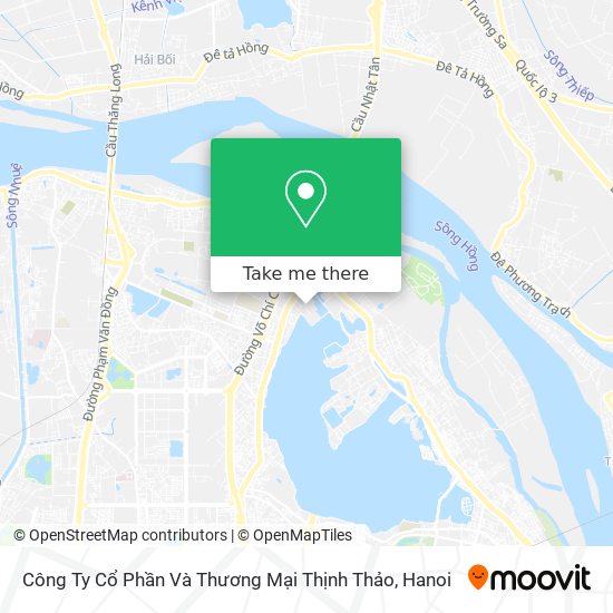 Công Ty Cổ Phần Và Thương Mại Thịnh Thảo map