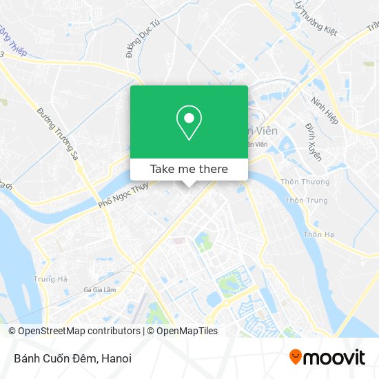 Bánh Cuốn Đêm map