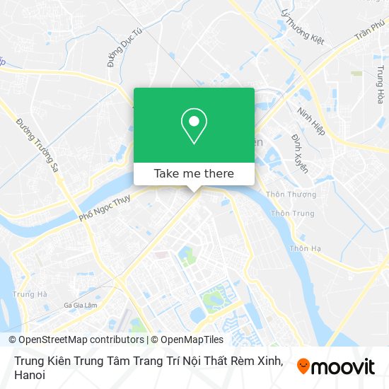 Trung Kiên Trung Tâm Trang Trí Nội Thất Rèm Xinh map