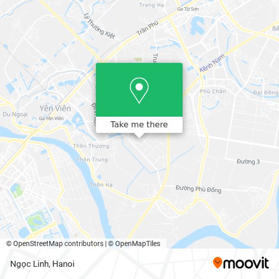 Ngọc Linh map