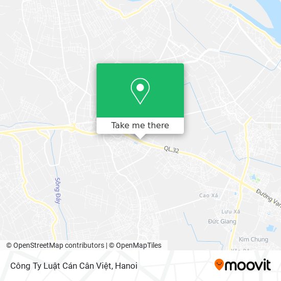Công Ty Luật Cán Cân Việt map