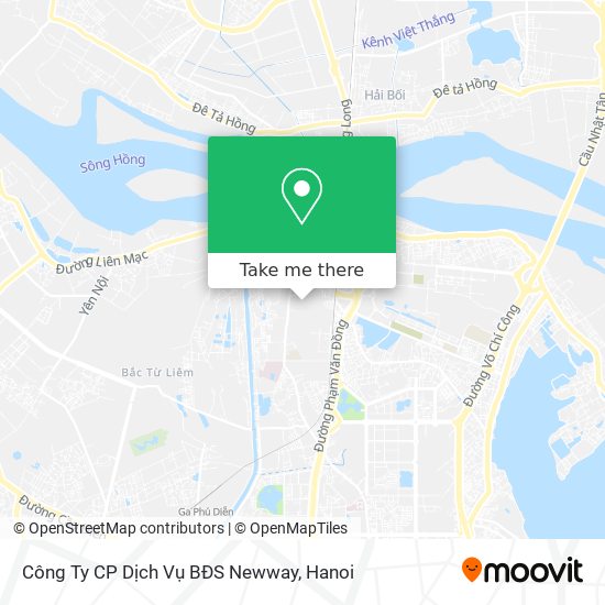 Công Ty CP Dịch Vụ BĐS Newway map