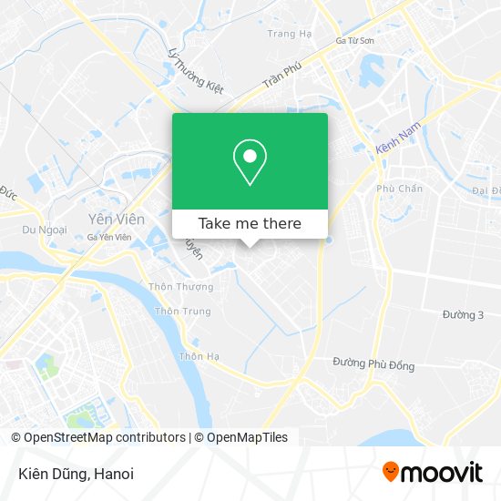 Kiên Dũng map