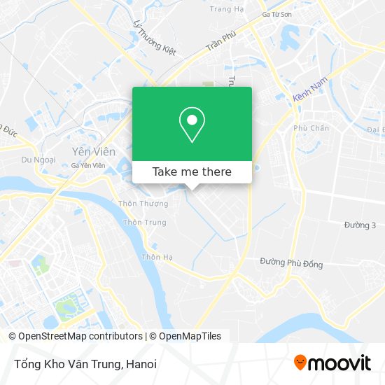 Tổng Kho Vân Trung map