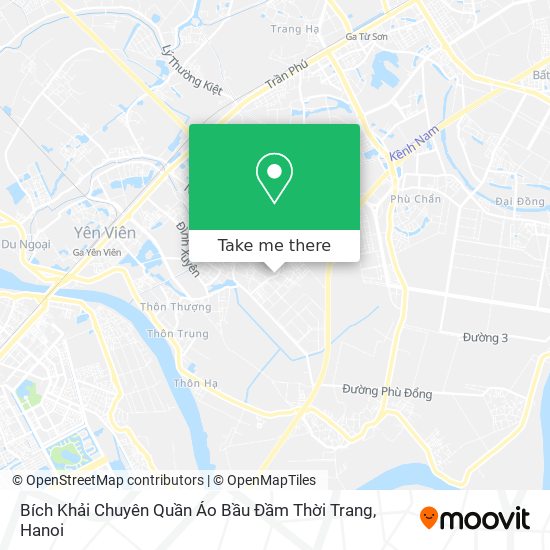 Bích Khải Chuyên Quần Áo Bầu Đầm Thời Trang map