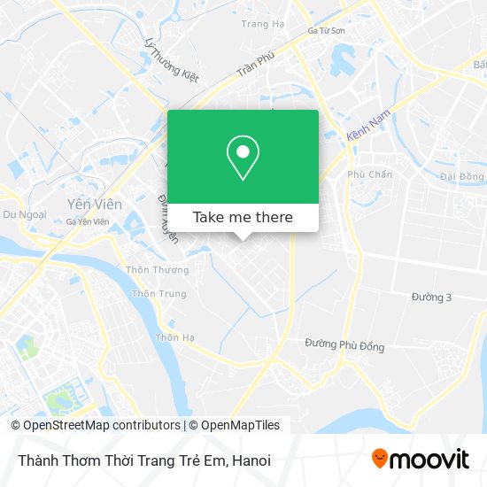 Thành Thơm Thời Trang Trẻ Em map