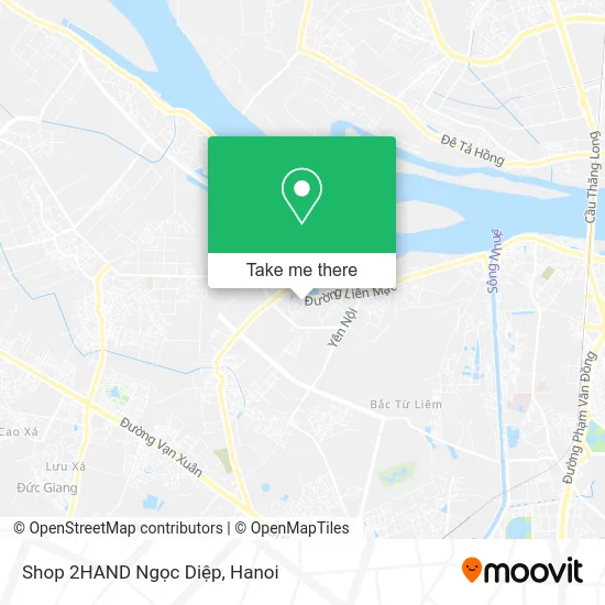 Shop 2HAND Ngọc Diệp map
