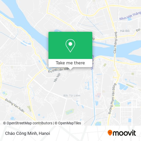 Cháo Công Minh map