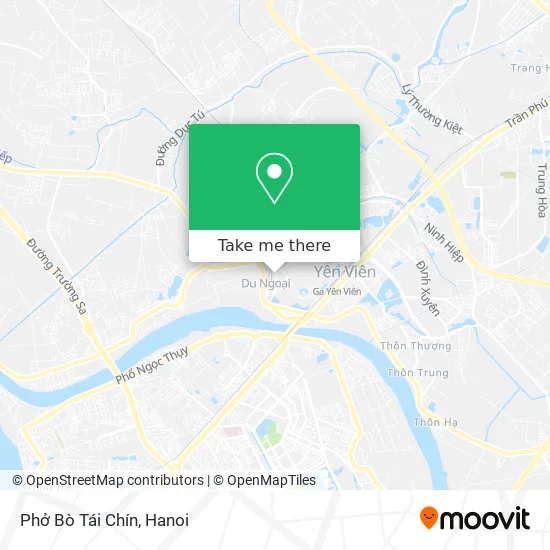 Phở Bò Tái Chín map