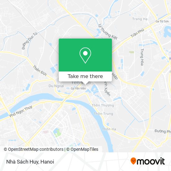 Nhà Sách Huy map