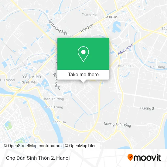 Chợ Dân Sinh Thôn 2 map