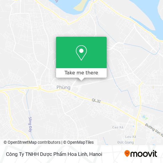 Công Ty TNHH Dược Phẩm Hoa Linh map
