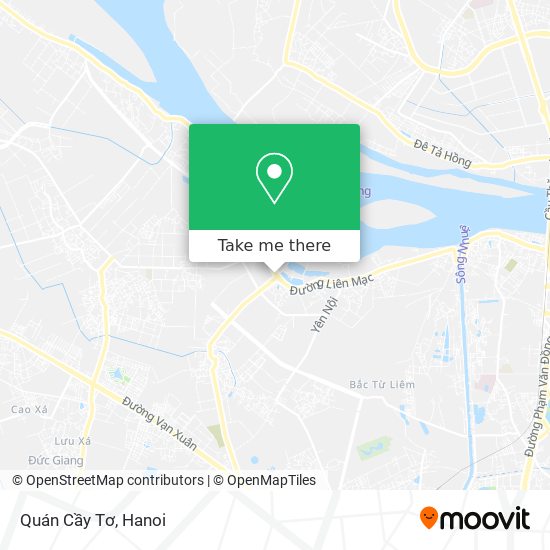 Quán Cầy Tơ map