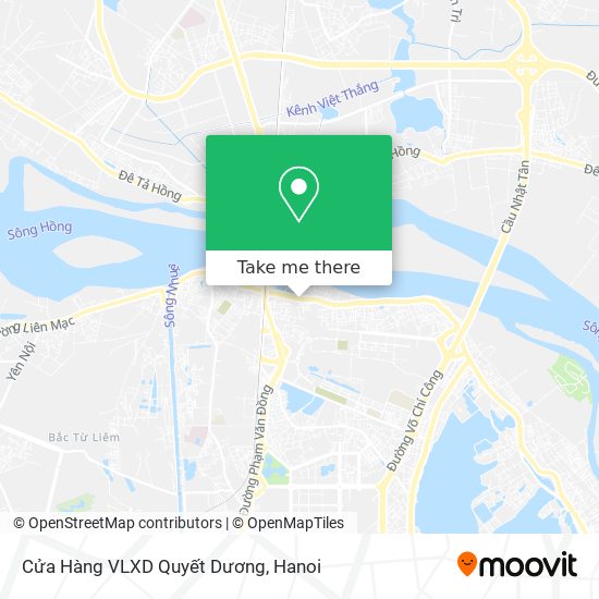 Cửa Hàng VLXD Quyết Dương map