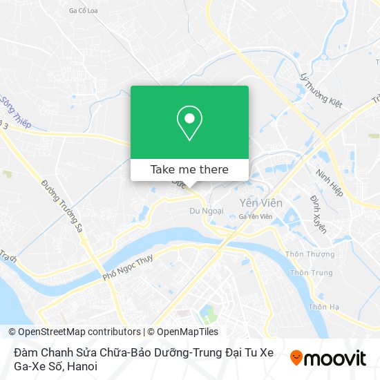 Đàm Chanh Sửa Chữa-Bảo Dưỡng-Trung Đại Tu Xe Ga-Xe Số map